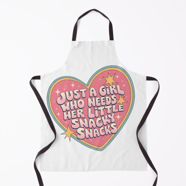 Item preview, Just A Girl Who Needs Her Little Snacky Snacks  designed and sold by Pink Pineapple Works.