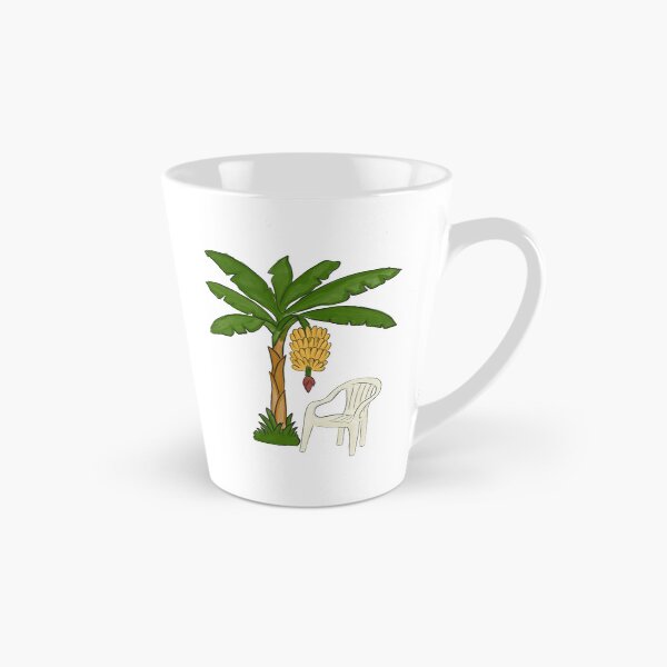 Item preview, Plastic Chair and Banana Tree (Watercolor) designed and sold by byebyesally.