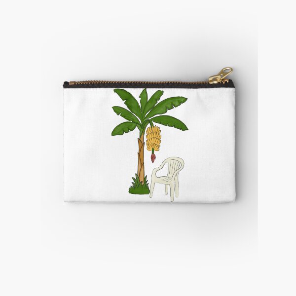 Item preview, Plastic Chair and Banana Tree (Watercolor) designed and sold by byebyesally.