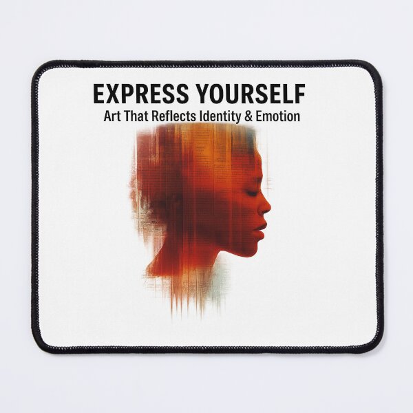 Item preview, Express Yourself – Emotional Abstract Portrait Reflecting Identity & Strength designed and sold by Chroma Myst.