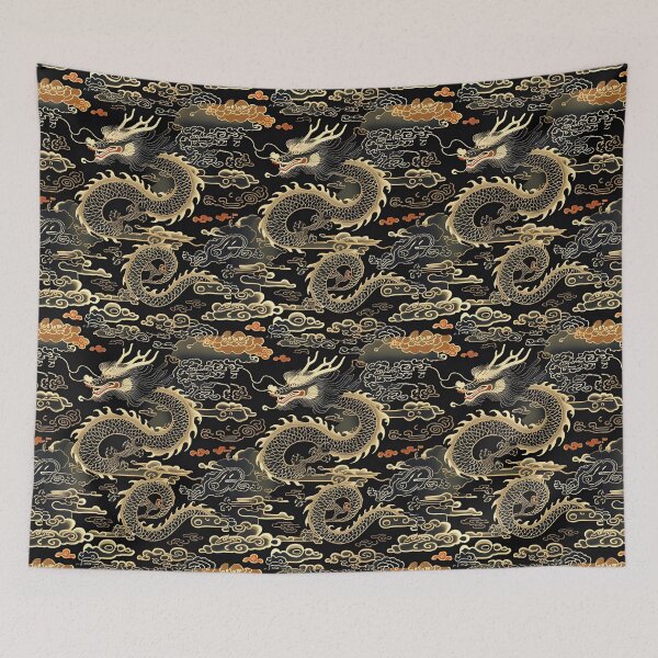 Item preview, Eastern Dark Dragon Pattern designed and sold by PatronesKawai.