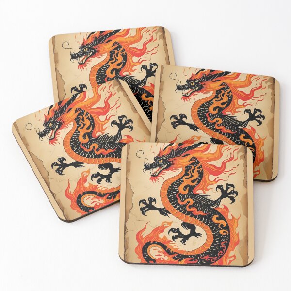 Item preview, Eastern Black Dragon Pattern designed and sold by PatronesKawai.