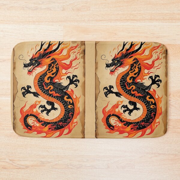 Item preview, Eastern Black Dragon Pattern designed and sold by PatronesKawai.