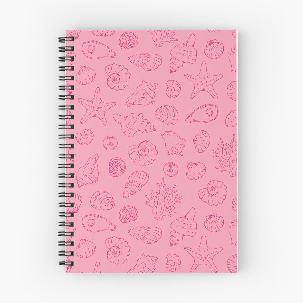 Item preview, pink sea shell pattern designed and sold by winterpumpkin.