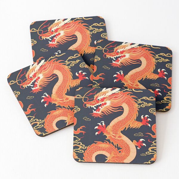 Item preview, Eastern Fire Dragon Pattern designed and sold by PatronesKawai.