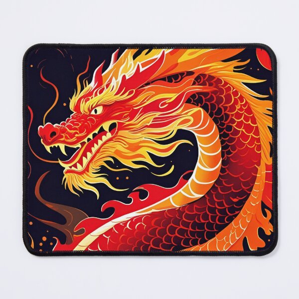 Item preview, Eastern Fire Dragon Pattern designed and sold by PatronesKawai.