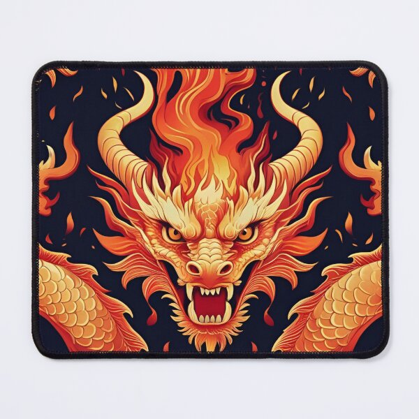 Item preview, Eastern Fire Dragon Pattern designed and sold by PatronesKawai.