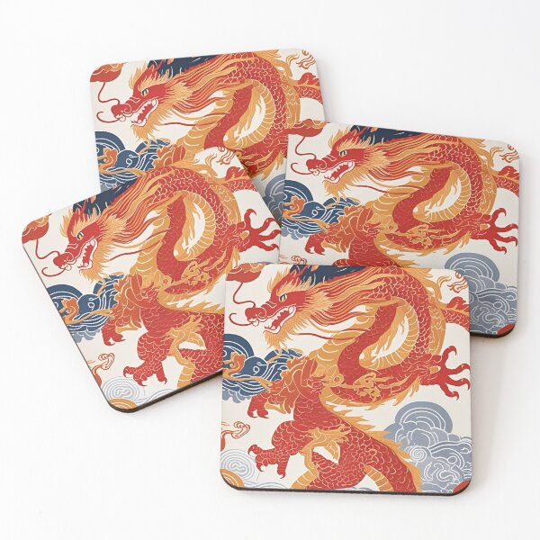 Item preview, Eastern Fire Dragon Pattern designed and sold by PatronesKawai.