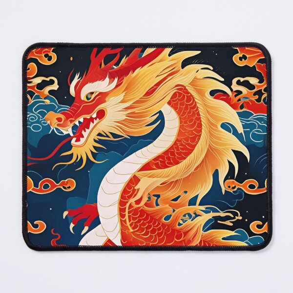 Item preview, Eastern Fire Dragon Pattern designed and sold by PatronesKawai.