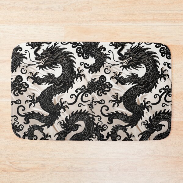 Item preview, Eastern Black Dragon Pattern designed and sold by PatronesKawai.