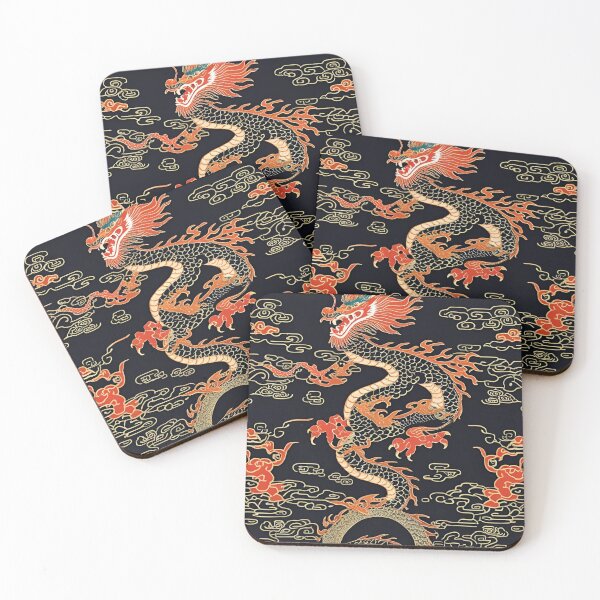 Item preview, Eastern Black Dragon Pattern designed and sold by PatronesKawai.
