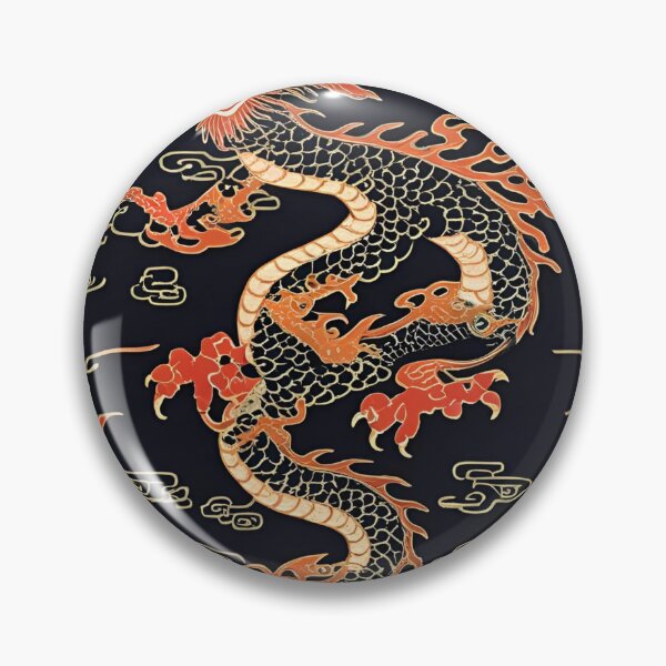 Item preview, Eastern Black Dragon Pattern designed and sold by PatronesKawai.