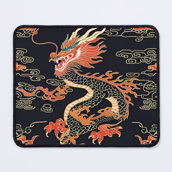 Item preview, Eastern Black Dragon Pattern designed and sold by PatronesKawai.