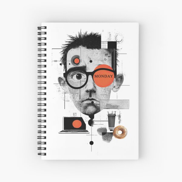 Vista previa del artículo con la obra «Odio los lunes», diseñado y vendido por HistHero.
