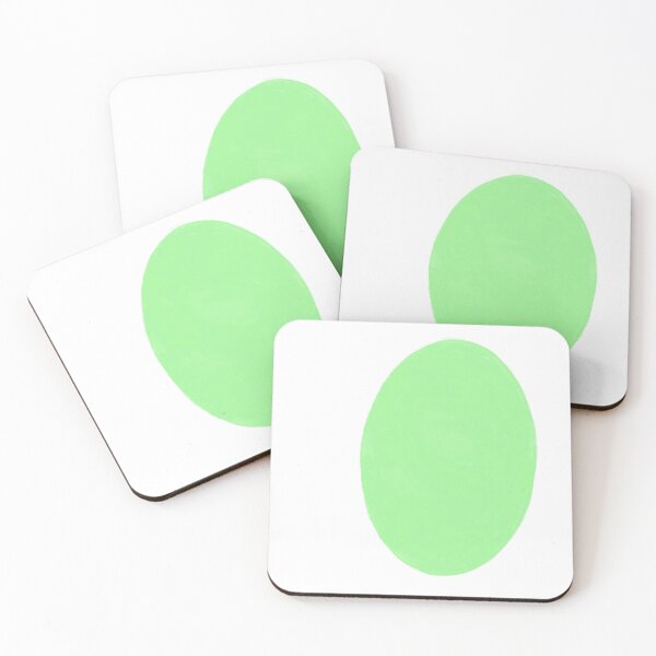 Item preview, Green Round Egg Dots designed and sold by KaleChub.