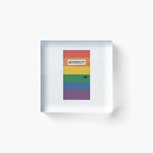 Item preview, Door to Authenticity - Rainbow Pride designed and sold by Owcomm.