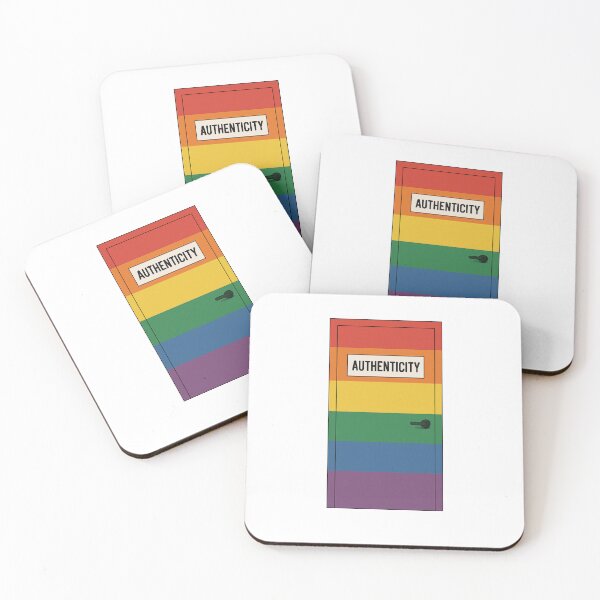 Item preview, Door to Authenticity - Rainbow Pride designed and sold by Owcomm.