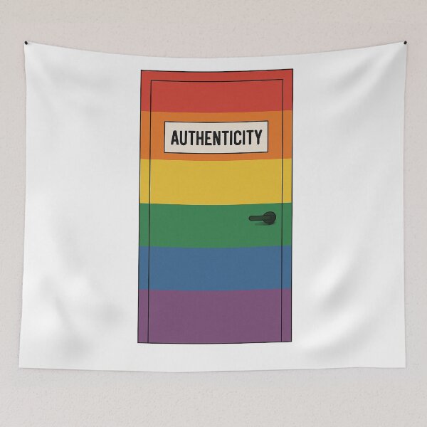 Item preview, Door to Authenticity - Rainbow Pride designed and sold by Owcomm.