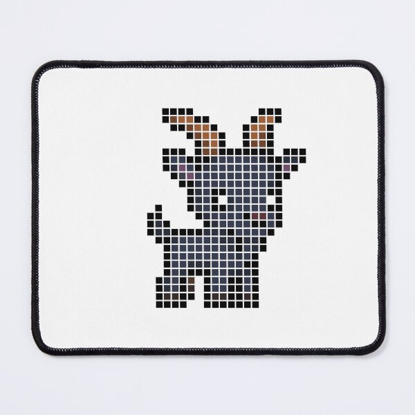 Item preview, Pixeled goat (black) designed and sold by Brain Fart Buffet.