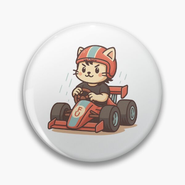Item preview, F1 CAT FORMULA RACING! ❤️❤️❤️ designed and sold by WeLoveCatss.