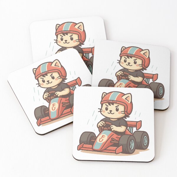 Item preview, F1 CAT FORMULA RACING! ❤️❤️❤️ designed and sold by WeLoveCatss.