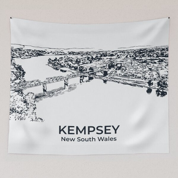 Item preview, Kempsey - New South Wales designed and sold by Lakeric Cityscapes.