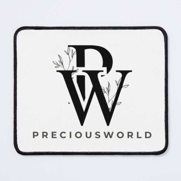 Item preview, Black Elegant Initial Name P W Logo designed and sold by VectorPixelWave.