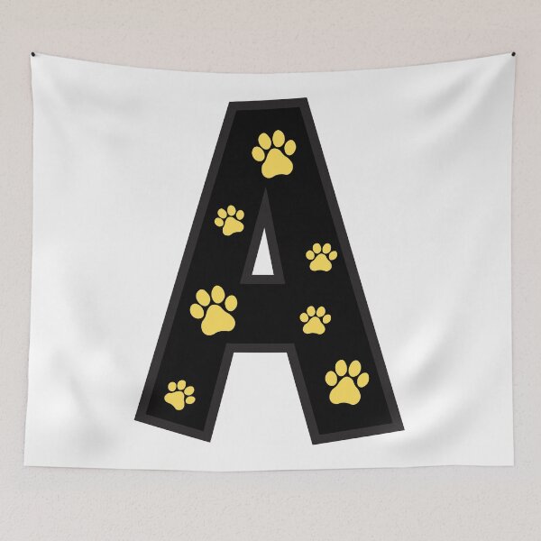 Item preview, paw print alphabet designed and sold by broadwaygirl142.