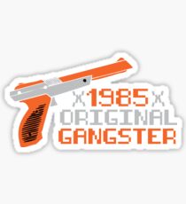 1985 Original Gangster Gamers Nintendo Duck Hunt Sticker