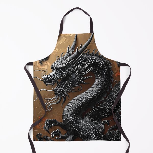 Item preview, Eastern Black Dragon Pattern designed and sold by PatronesKawai.
