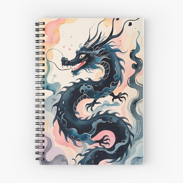 Item preview, Eastern Black Dragon Pattern designed and sold by PatronesKawai.