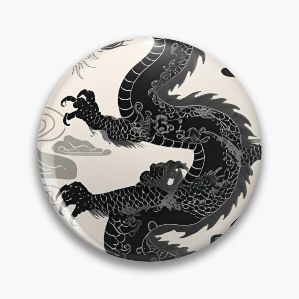 Item preview, Eastern Black Dragon Pattern designed and sold by PatronesKawai.
