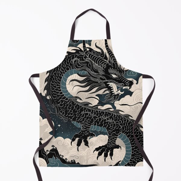Item preview, Eastern Black Dragon Pattern designed and sold by PatronesKawai.