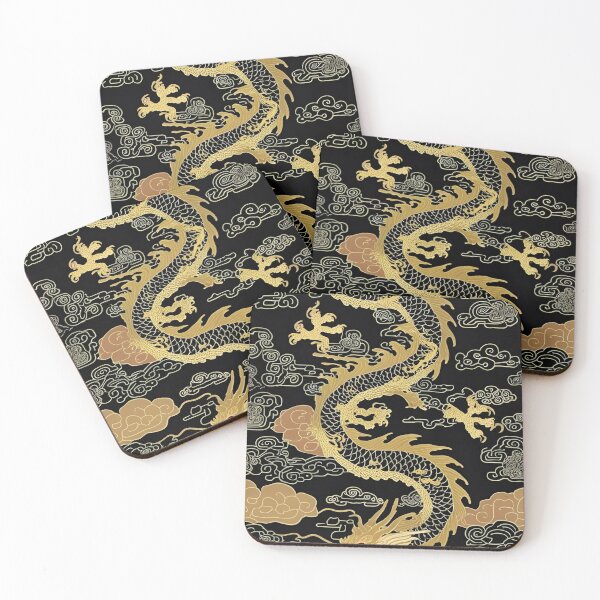 Item preview, Eastern Black Dragon Pattern designed and sold by PatronesKawai.