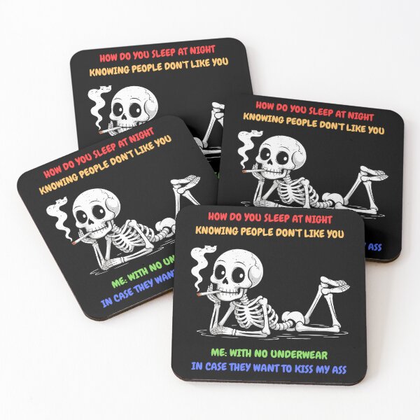 Item preview, How Do You Sleep At Night Knowing People Don't Like You designed and sold by kawaiivsglitch.