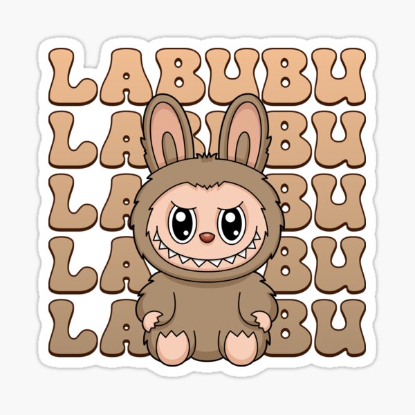 Item preview, Labubu Chesnut Cocoa designed and sold by Kubala Designs.