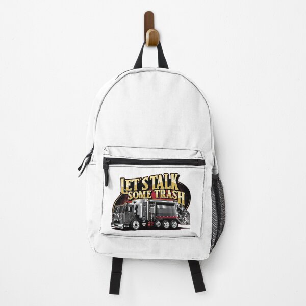 Item preview, Let's Talk Some Trash Rear Loader designed and sold by The Trash Talking Shop.