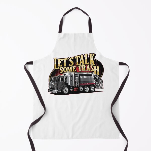 Item preview, Let's Talk Some Trash Rear Loader designed and sold by The Trash Talking Shop.