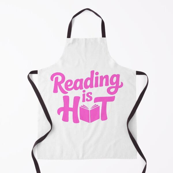 Item preview, Reading Is Hot! Hot Pink Girly Book designed and sold by PMCreative.