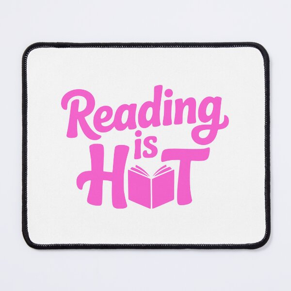 Item preview, Reading Is Hot! Hot Pink Girly Book designed and sold by PMCreative.