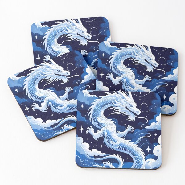 Item preview, Eastern White Dragon Pattern designed and sold by PatronesKawai.