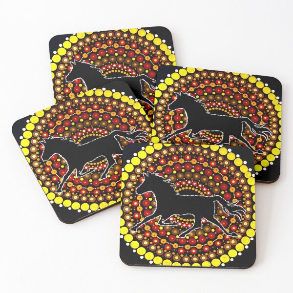 Item preview, Horse Mandala designed and sold by Kelly Fairchild.