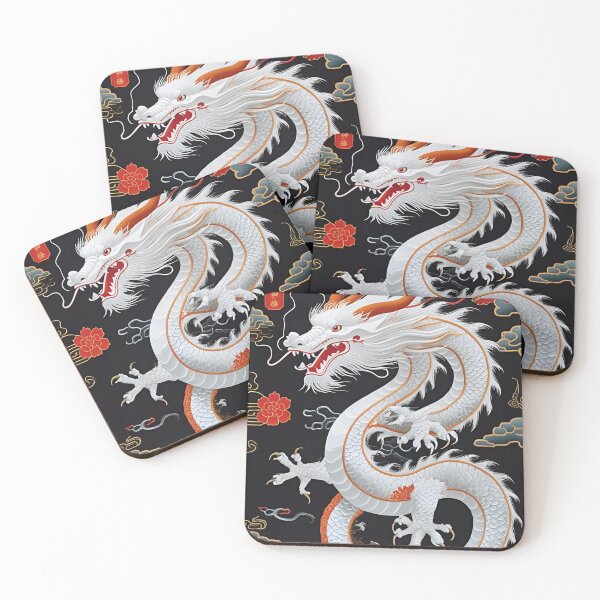 Item preview, Eastern White Dragon Pattern designed and sold by PatronesKawai.