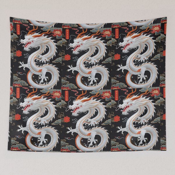 Item preview, Eastern White Dragon Pattern designed and sold by PatronesKawai.