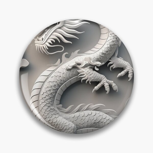 Item preview, Eastern White Dragon Pattern designed and sold by PatronesKawai.