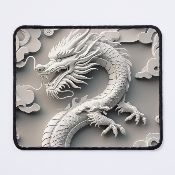Item preview, Eastern White Dragon Pattern designed and sold by PatronesKawai.