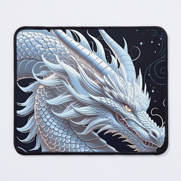 Item preview, Eastern White Dragon Pattern designed and sold by PatronesKawai.