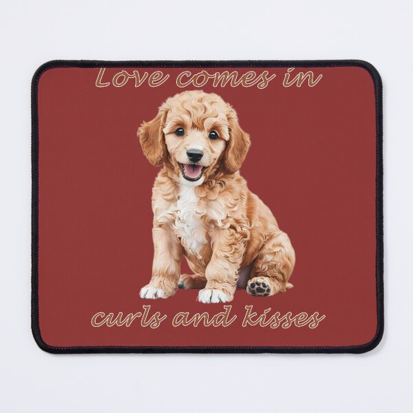 Item preview, Curls, Kisses & Poodle Love designed and sold by Pawtraitvibes.