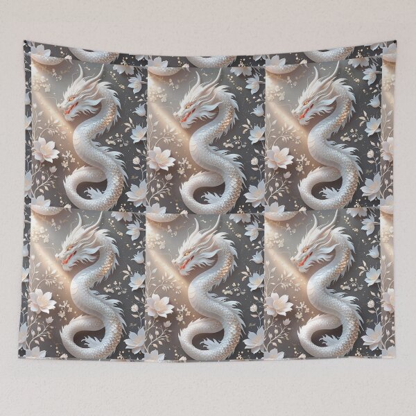Item preview, Eastern White Dragon Pattern designed and sold by PatronesKawai.