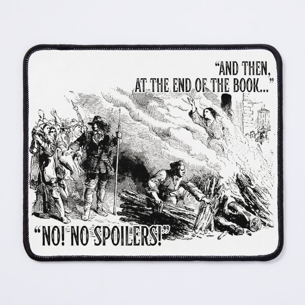 Item preview, No Spoilers! designed and sold by TeaLeef.